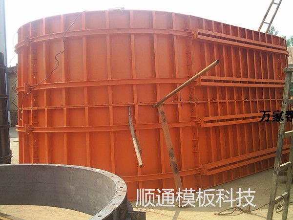 中铁二十三局，郑西客运专线锥形墩模板
